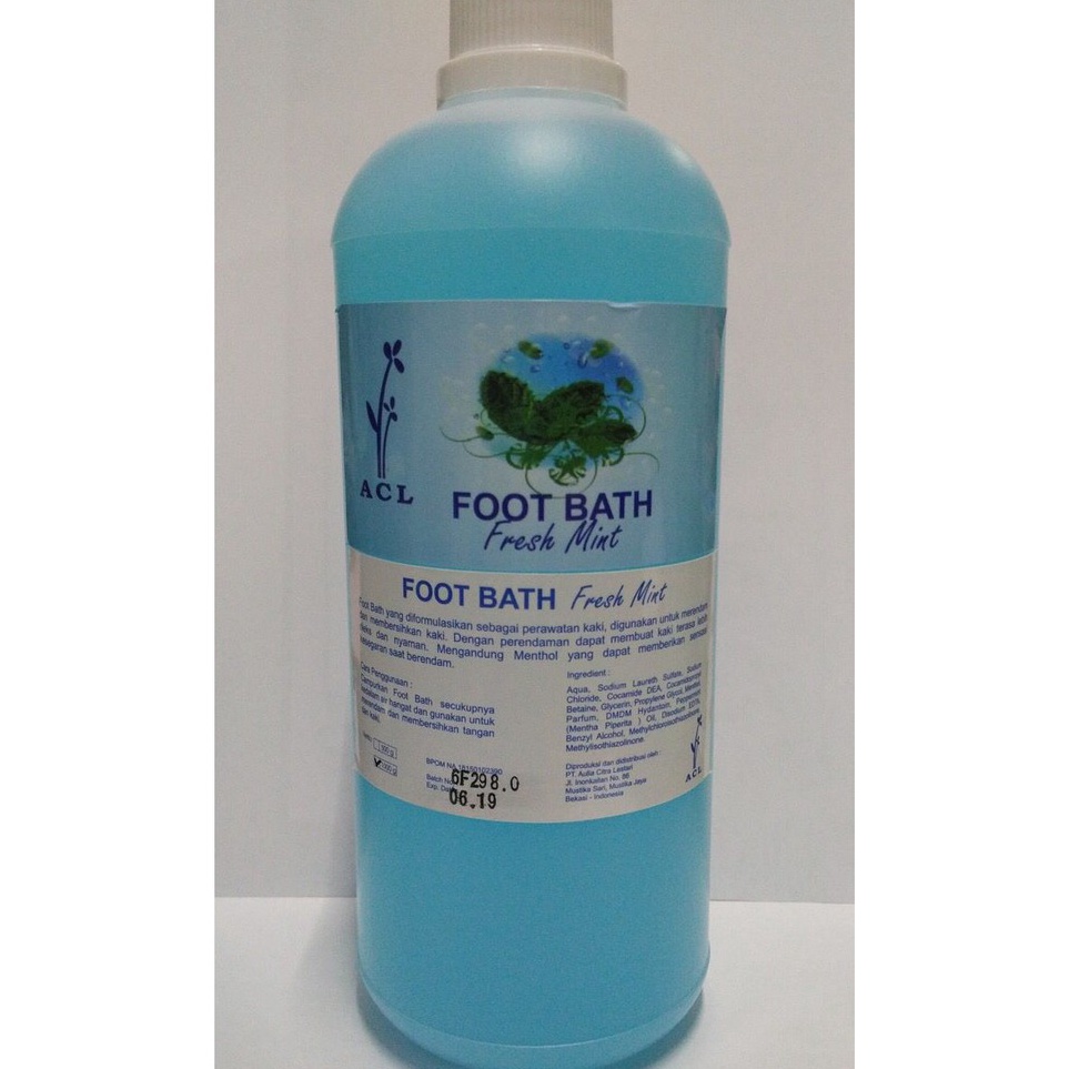 Acl Foot Bath Fresh Mint 1ml n F8V7