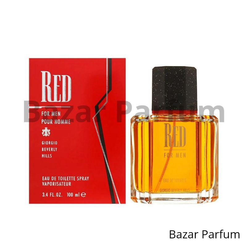 Parfum Pria Red by Giorgio Beverly Hills for Men EDT Original