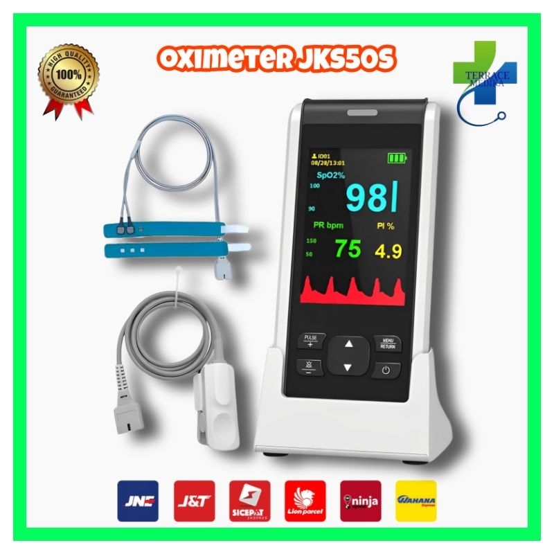 PULSE OXYMETER BABY / PULSE OXIMETER BAYI / OXIMETER JKS50S / OXIMETER  HANDHELD RECHARGEABLE BABY