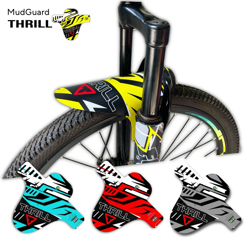 Mudguard sepeda - mudguard - fender sepeda depan - fender sepeda belakang - Mudguard sepeda Thrill
