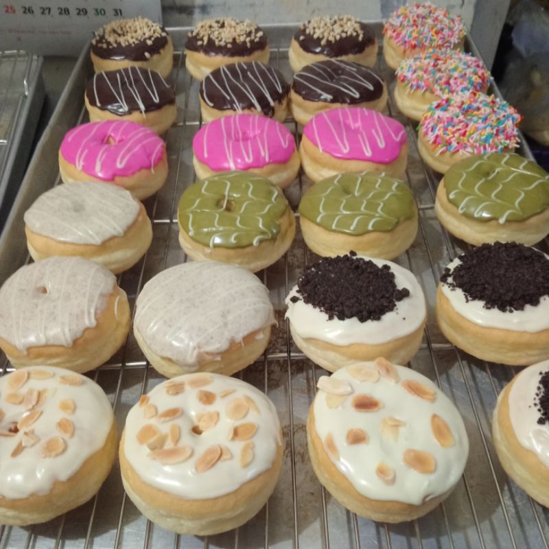 

Donuts glaze