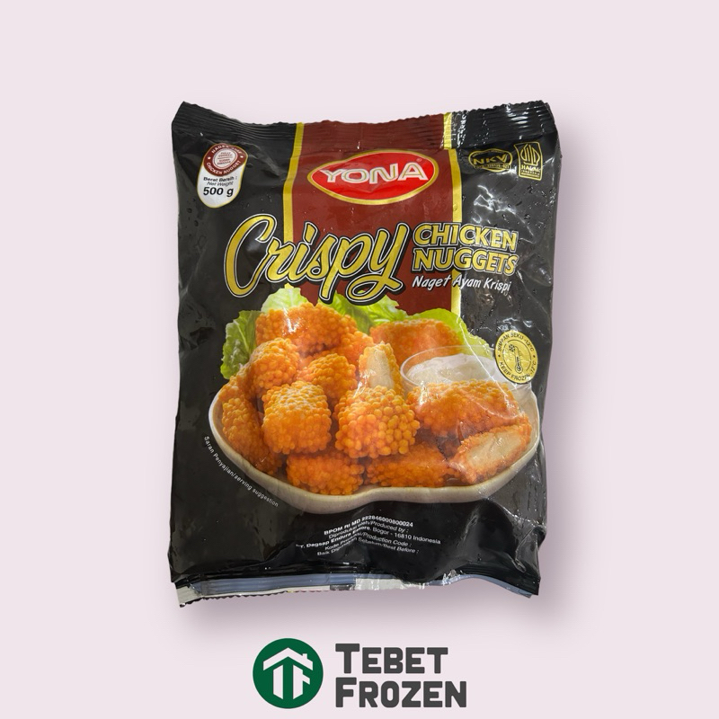 

YONA NUGGET CRISPY 500GRAM - TEBET FROZEN