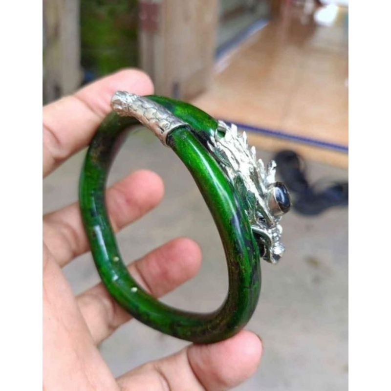 Gelang Akar Bahar Hijau variasi