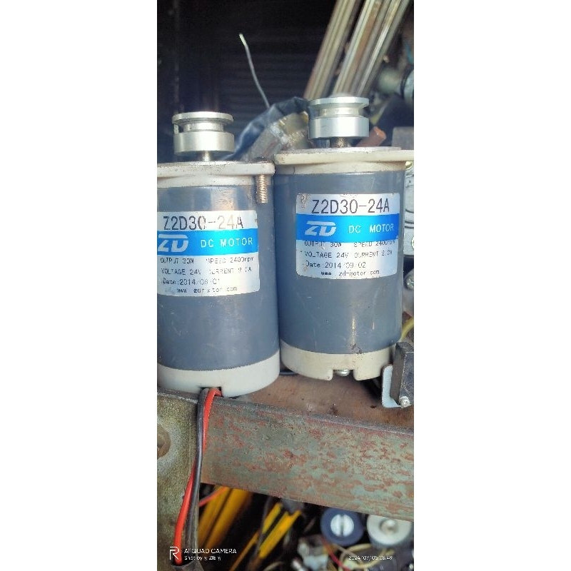 DC Motor ZD Non Gearbox 30W, 24V, 2400 Rpm