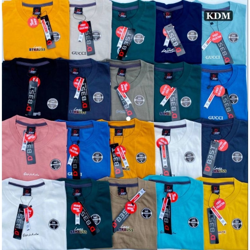 Kaos Bapak Jumbo Murah Katun Combed / Kaos Cowok Jumbo bahan Katun Kombed Halus LD 120+++