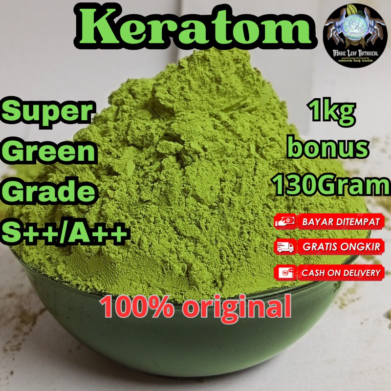 

(GRATIS 130 GRAM)BUBUK DAUN PU®️IK BUBUK K€®️ATOM KALIMANTAN NO 1