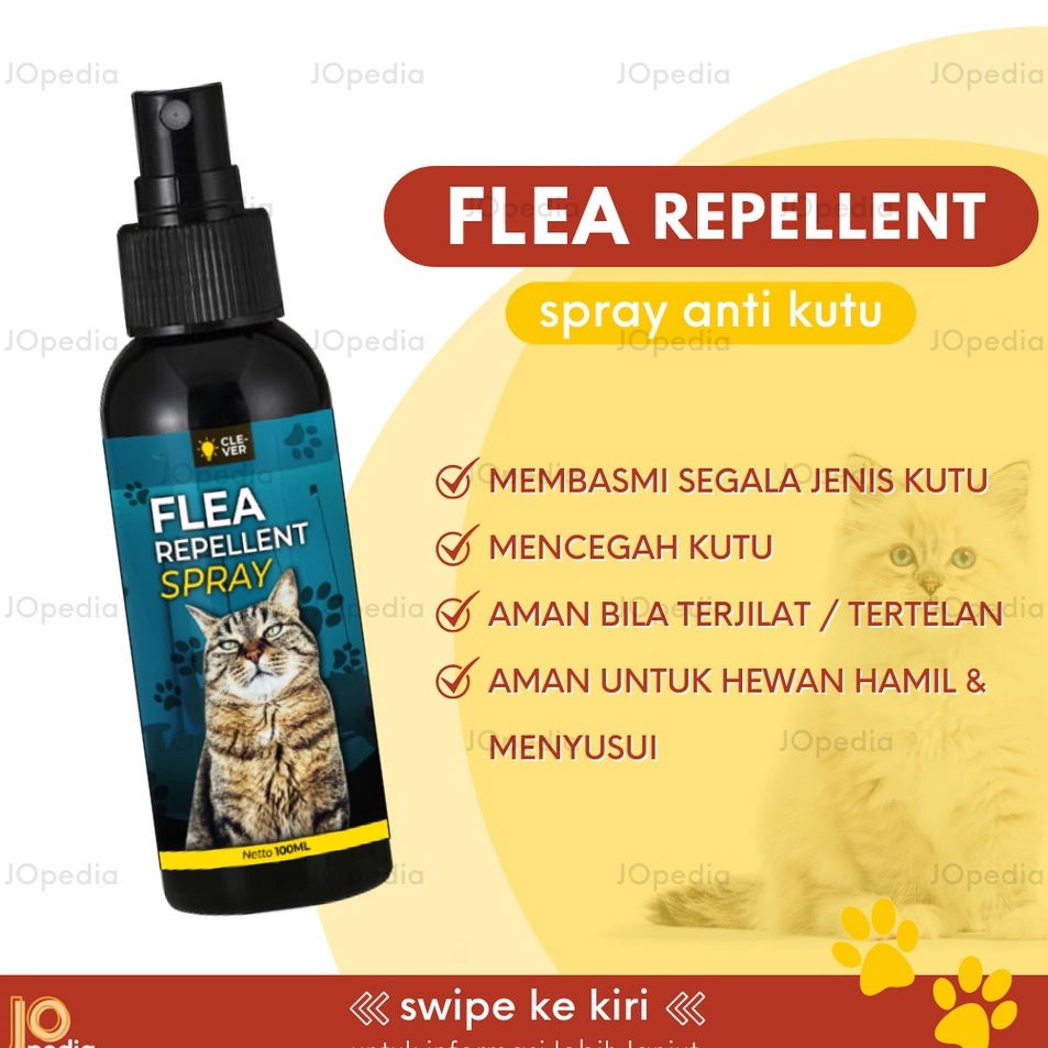 Murah Terkeren  FLEA REPELLENT SPRAY Anti Kutu Obat Kucing Anjing Flea Tick Remover