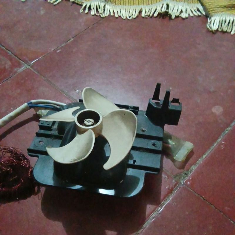 motor fan kipas kulkas sharp
