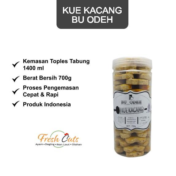 

Kue Kacang BU ODEH 700gr / Kucang / Kue Jadul / Kue Kering Kue Lebaran Natal / Roti Mak Odeh