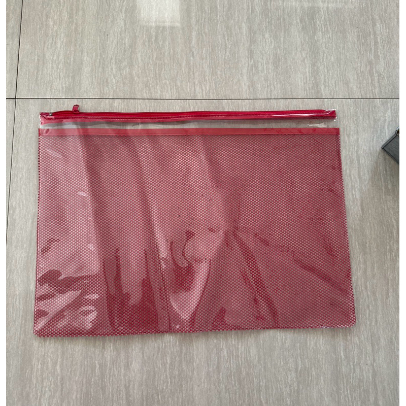 

(NEW) Map Jaring Bening Tebal / Zipper Map / Map Dokumen