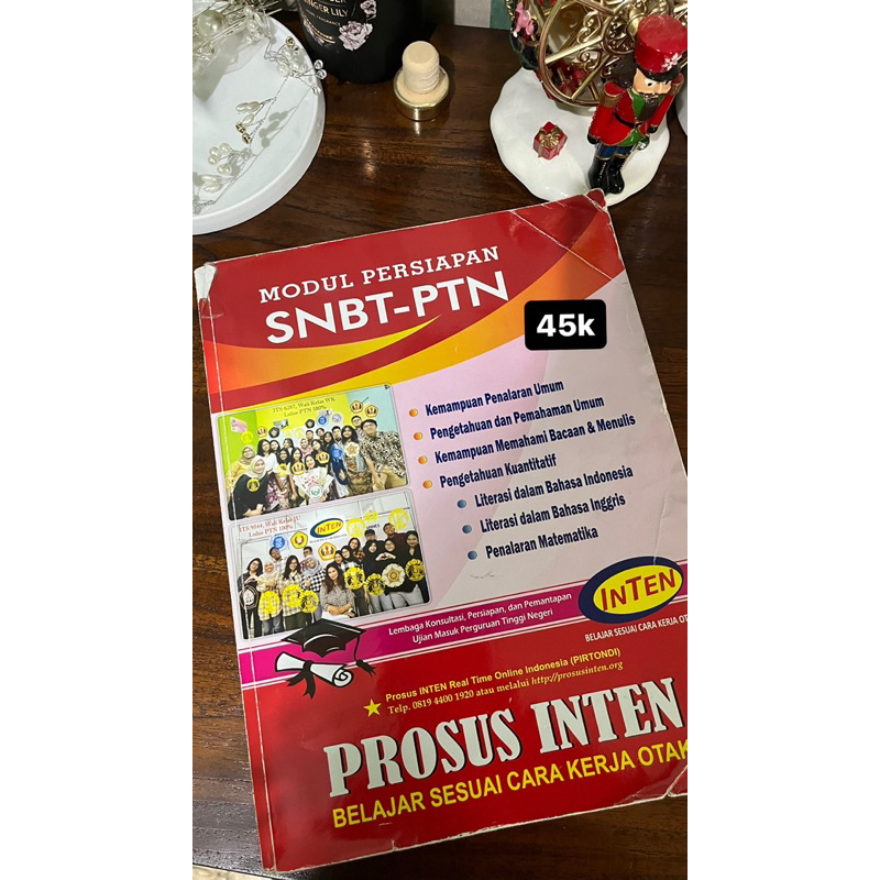 

buku dan soal inten preloved