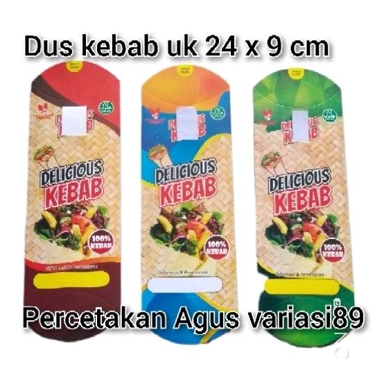 

Dus kebab jumbo // kemasan kebab jumbo // wadah kebab jumbo.