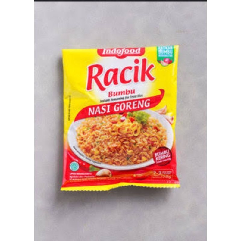 

Racik Nasi Goreng 20 gram 1 sachet