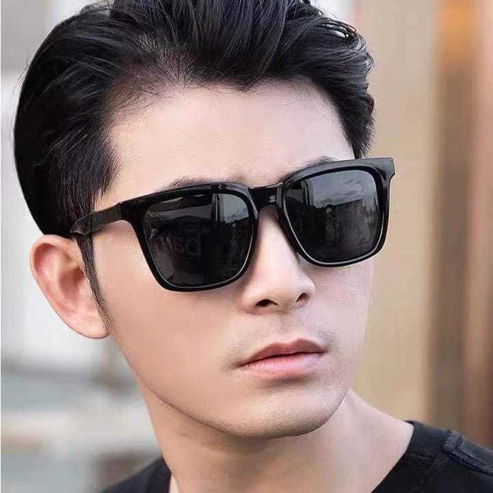 Kacamata pria sungglases premium pria kacamata riben kacamata pria glossy premium sungglases metal