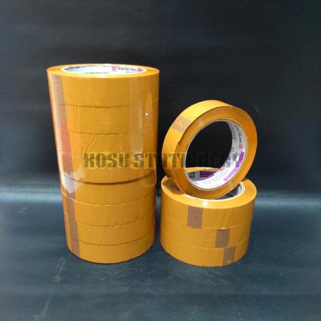 

OPP / ISOLASI / LAKBAN / LAGBAN 1 INCI 24mm NACHI COKLAT