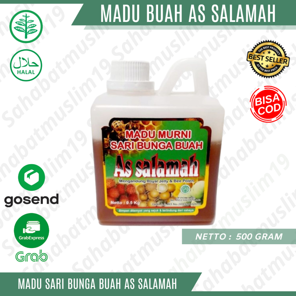 

Madu Sari Bunga 500 gram As Salamah Madu Murni Asli Original As Salamah