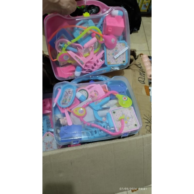 oketoys mainan dokter tas doctor medical play set FH226