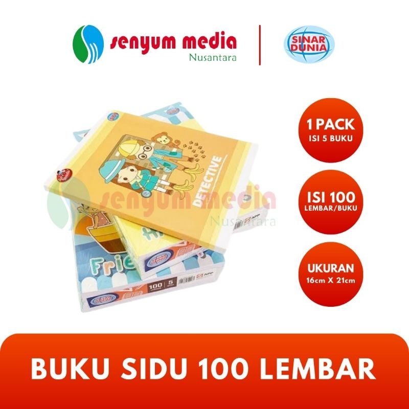 

BUKU SIDU 100 LBR 1 PACK ISI 5 BUKU (S:PACK)