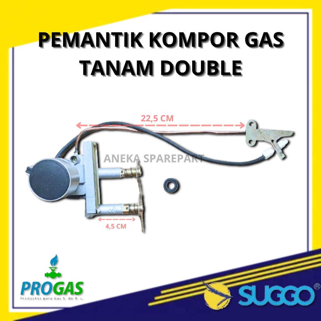 MESIN PEMANTIK KOMPOR GAS TANAM DOUBLE SPUYER