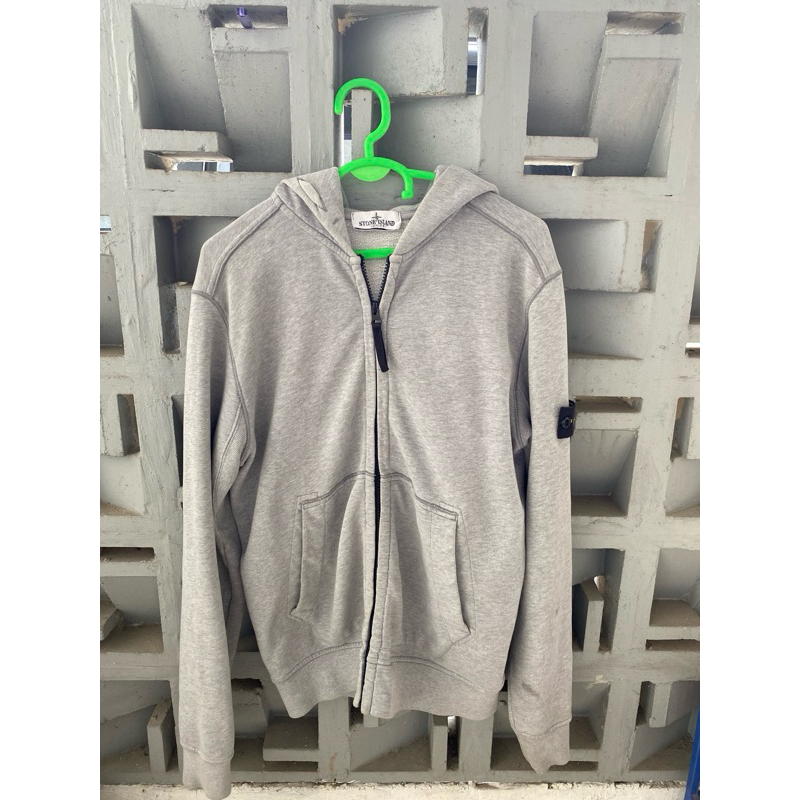 zip hodie stone island