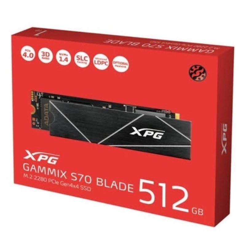 Adata SSD XPG Gammix S70 Blade 512GB M.2 2280 NVME