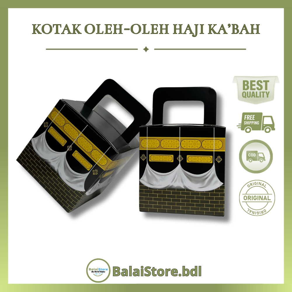 

Kotak Dus Box Paket Oleh Oleh Haji Kabah Paper Bag Kardus Umroh Box Souvenir Hajj dan Umrah
