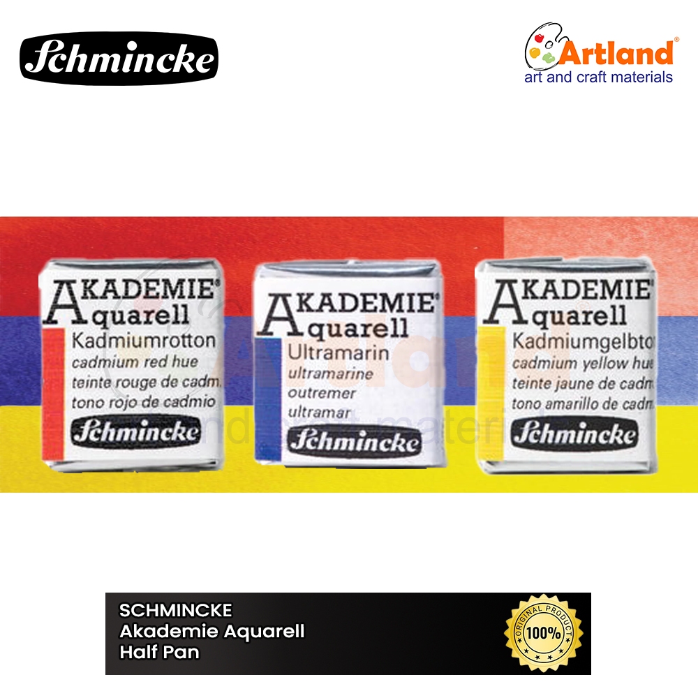 

Schmincke Akademie Aquarell Half Pan // Watercolor Paint