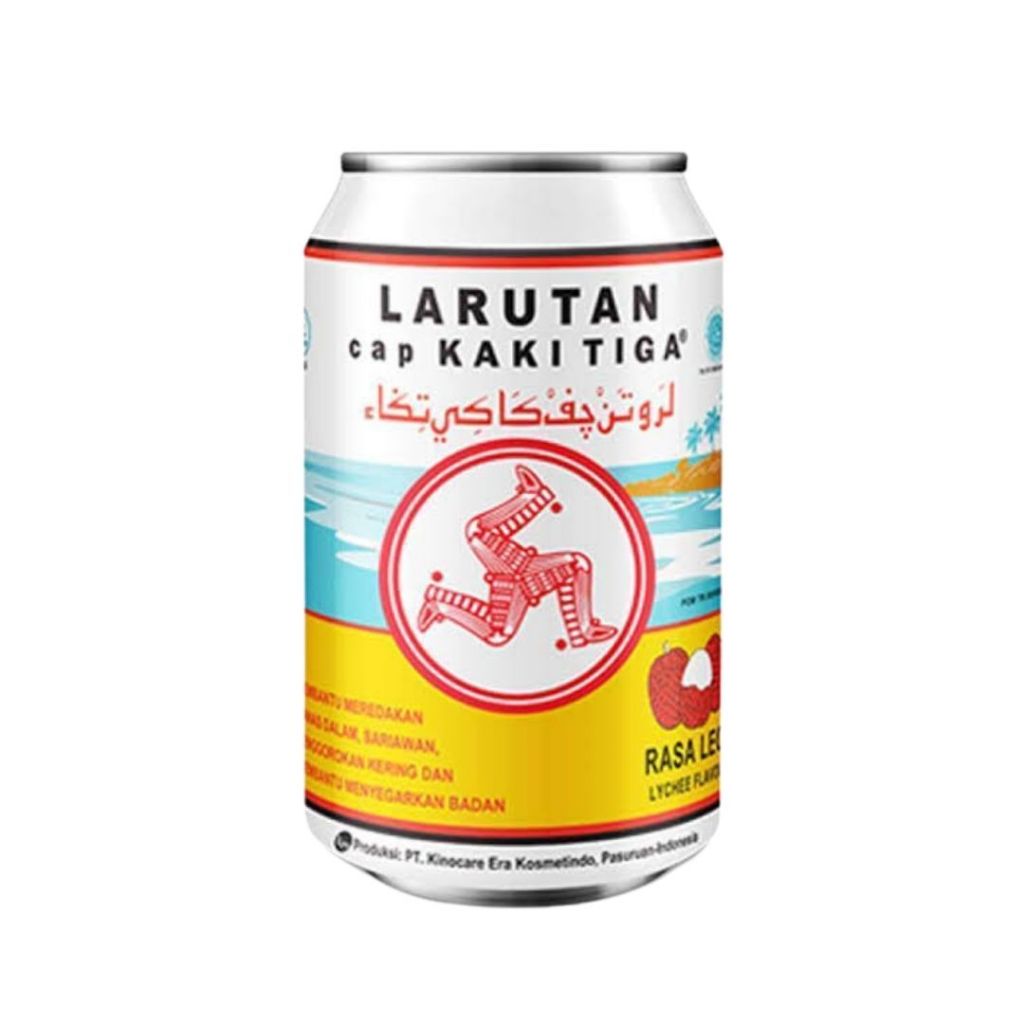 

Larutan Cap Kaki Tiga Rasa Leci 320 ml