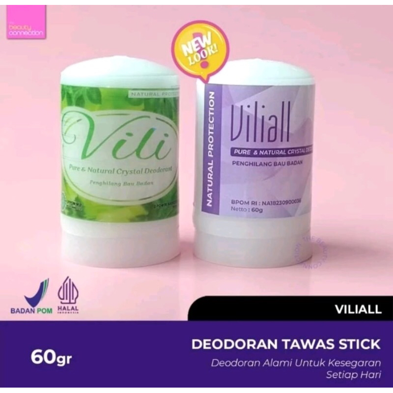 Vili Crystal Deodorant / Deodorant Stik Tawas