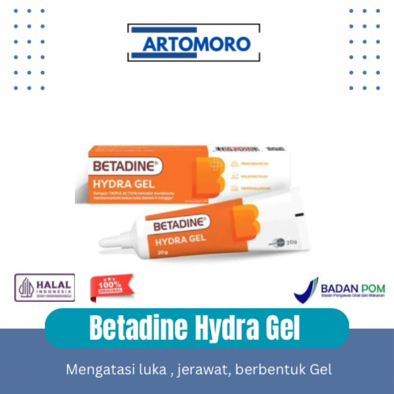 Betadine hydra Gel / Gel luka / Acne gel