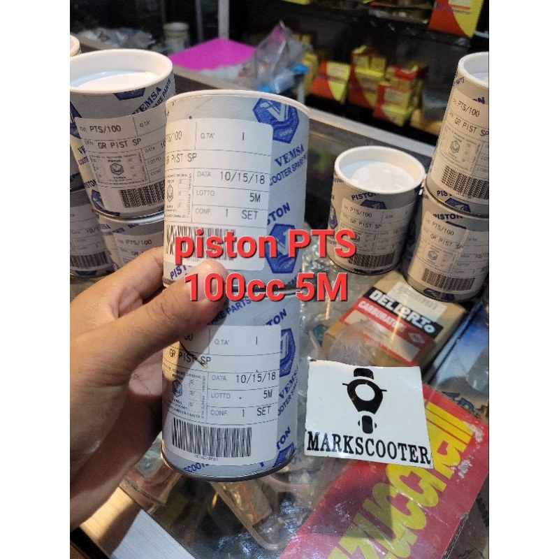 piston seher vespa pts 100cc 5M