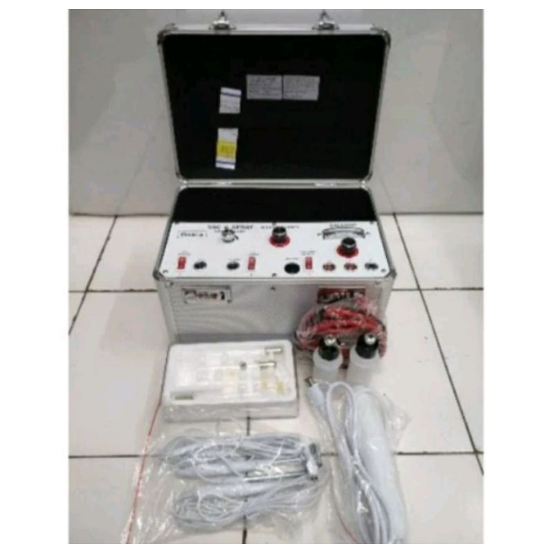 Alat Facial/Mesin Facial 4 In 1 Galvanik Hf Vakum Komedo
