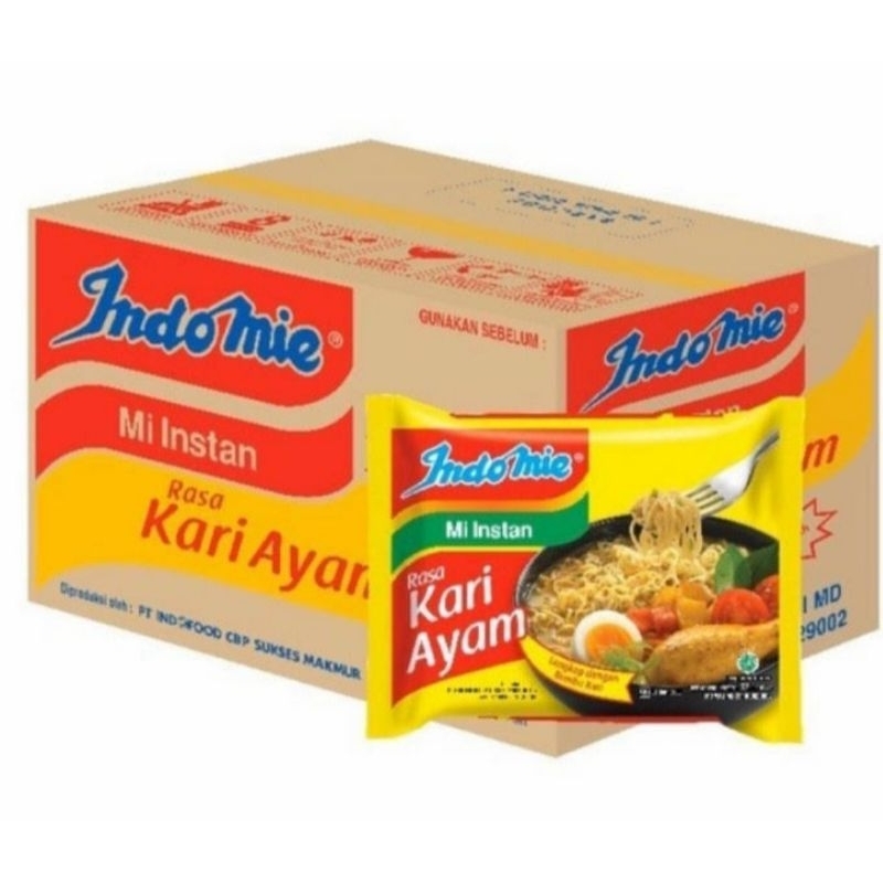 

Indomie kari ayam 1 dus