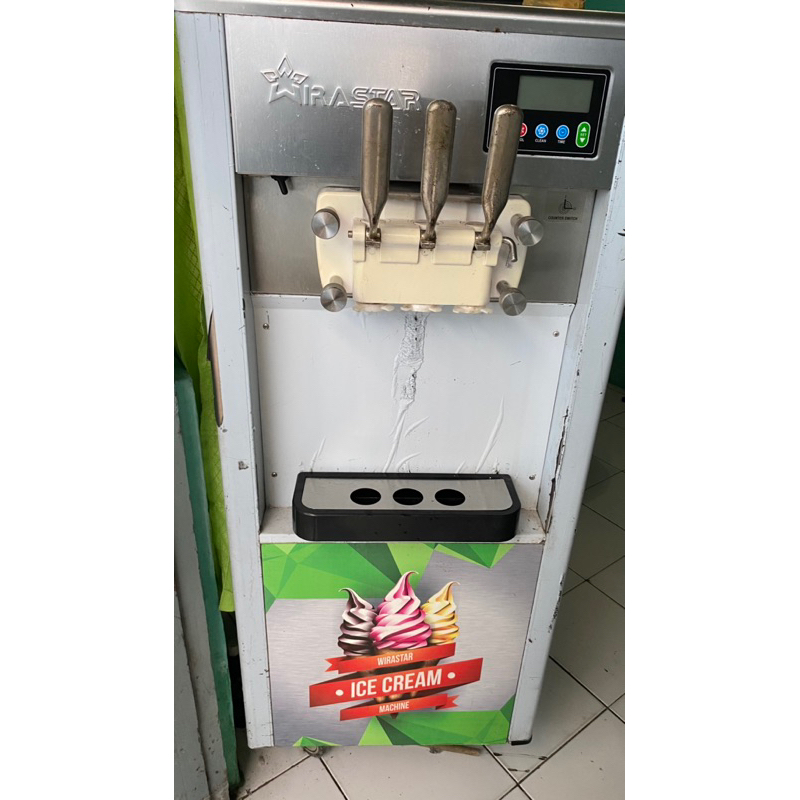 mesin es krim wirastar 3 tuas standing