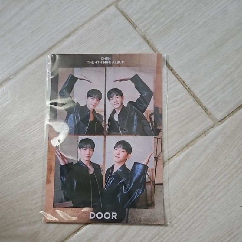 EXO chen door musicplant 4cut photocut photo cut postcard pob LD jongdae official LD