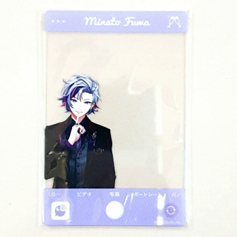 Vtuber Nijisanji Acrylic Card - Fuwa Minato