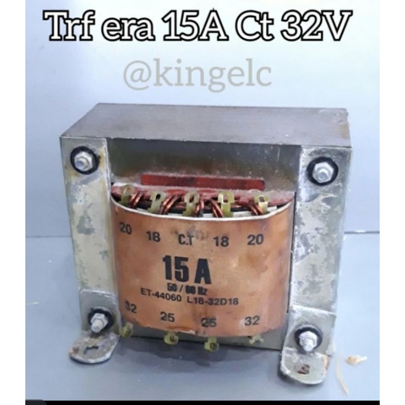 TRAFO ERA 15A CT 32V