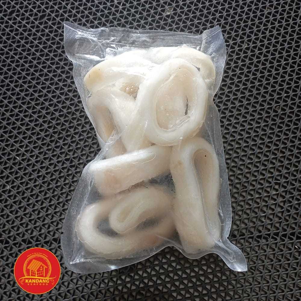 

Cumi Ring / Cumi Ring Frozen / Squid Ring Import / Cumi Cincin / Calamari Ring Per 250 Gram