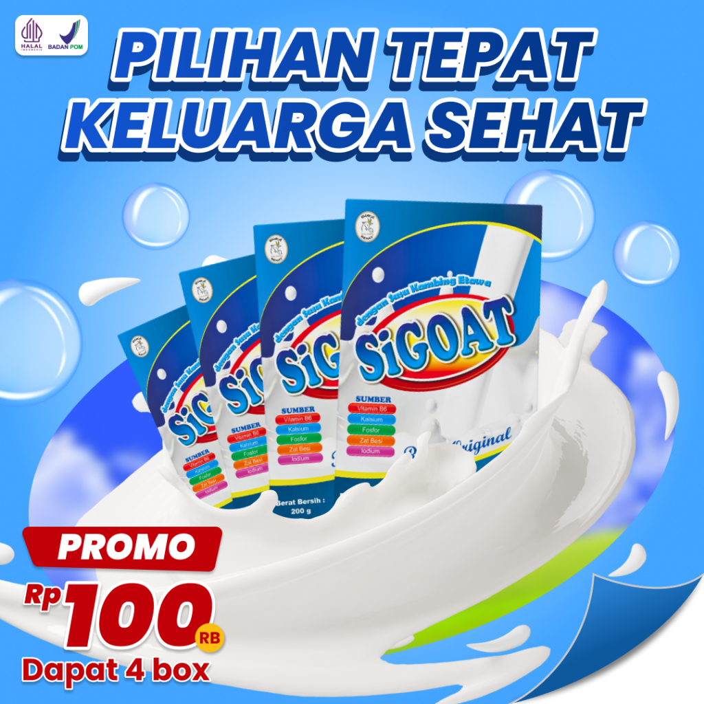 

Susu Kambing Etawa Bubuk Rasa Original