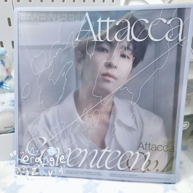 CLEARANCE SELL ALBUM ONLY Official Album Attaca Op1 Layered Wonwoo Hiphop Team Vernon Pepo Perfomanc