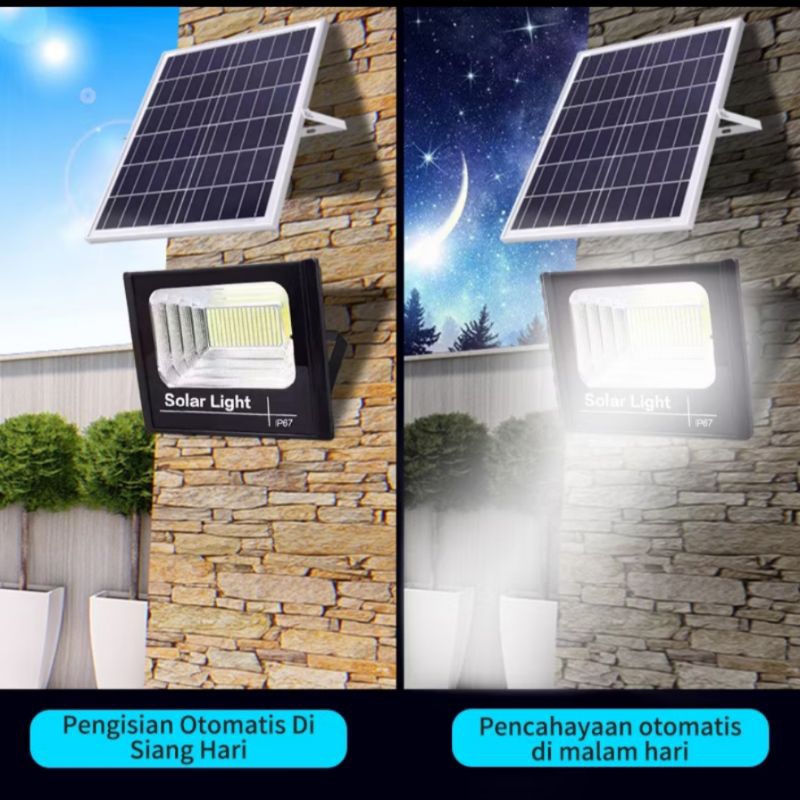 Lampu Tenaga Surya / Lampu Solar Panel / Lampu Sorot Solarcell Lampu Jalan Solar Panel