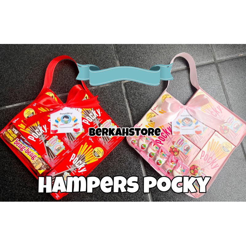 

Xmaster Hampers Love pocky Birthday/paket pocky Beng beng paket pocky Yupi/Hampers tas anak/Hampers