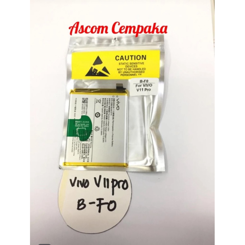 Baterai Vivo V11pro Original B-F0 Vivo V11 Pro