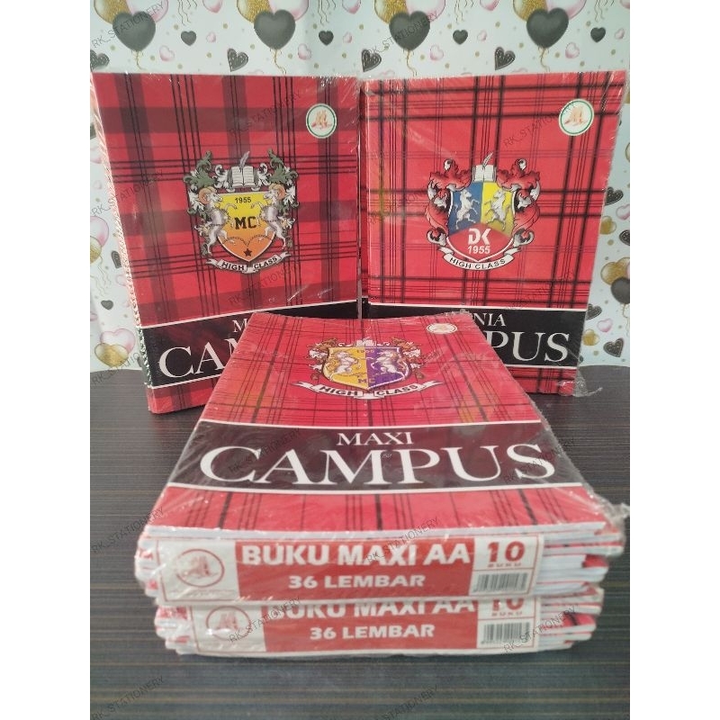 

Buku Tulis MAXI AA 36 Lembar / Pack Isi 10 pcs