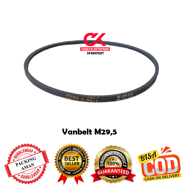 Fanbelt / Vanbelt / V-belt M-29,5 Mesin Cuci Multi