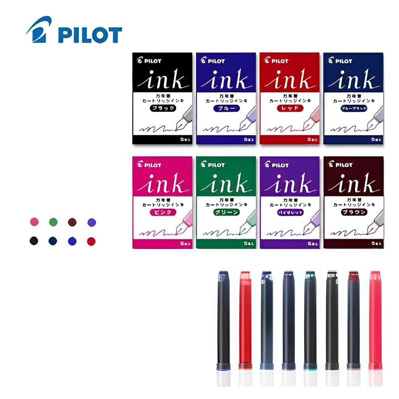 

Ink Catridge Pilot IRF-5S / Tinta Fountain Pen