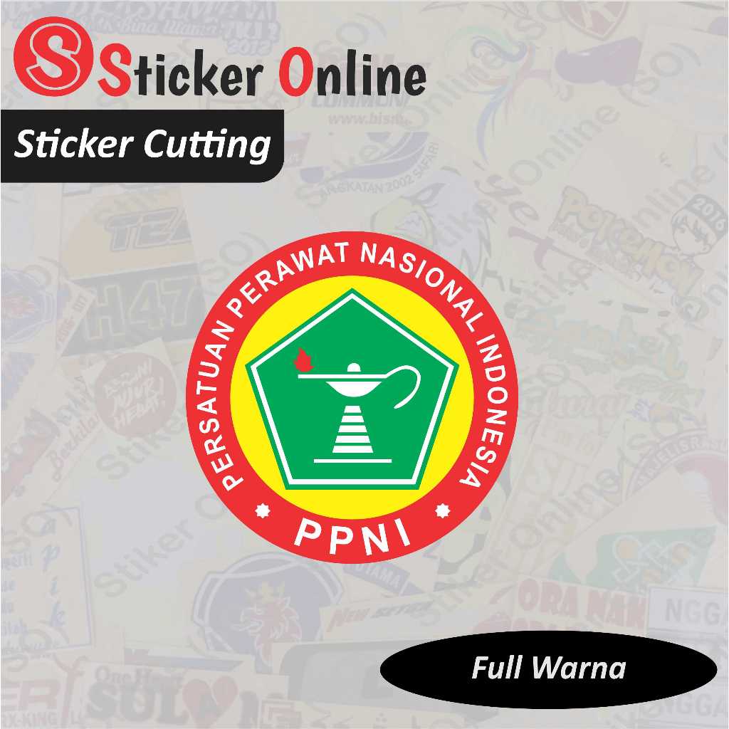 Stiker PPNI | Sticker Cutting PPNI Perawat Indonesia