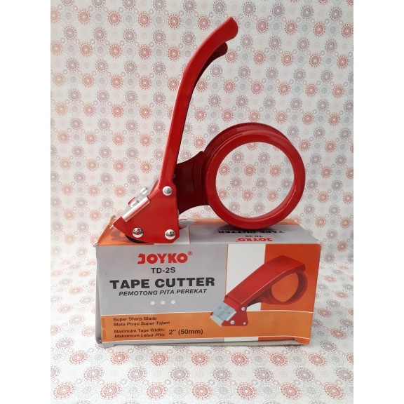

PEMOTONG PITA PEREKAT BESI N0-TD2S/PEMOTONG LAKBAN MODEL BESI/TAPE CUTTER JOYKO Besi TD2s