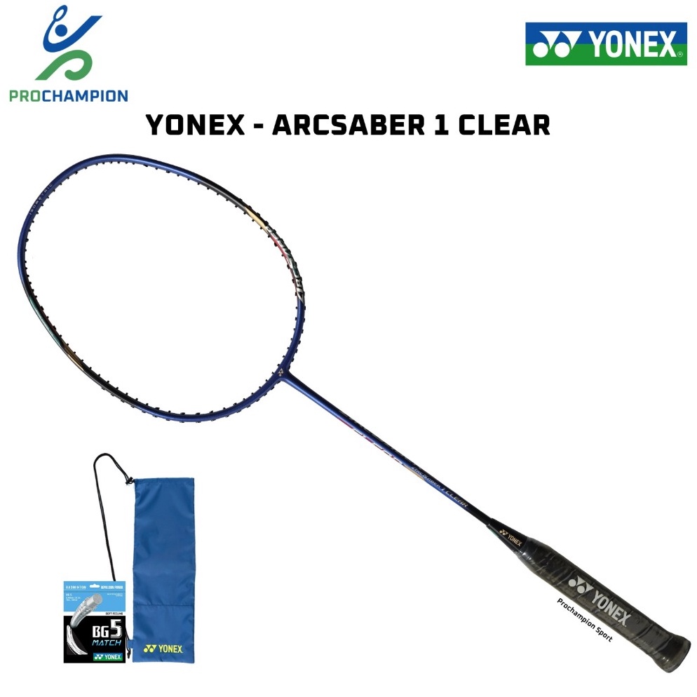 New  Raket Badminton Original Yonex Arcsaber 1 Clear KODE V9O7