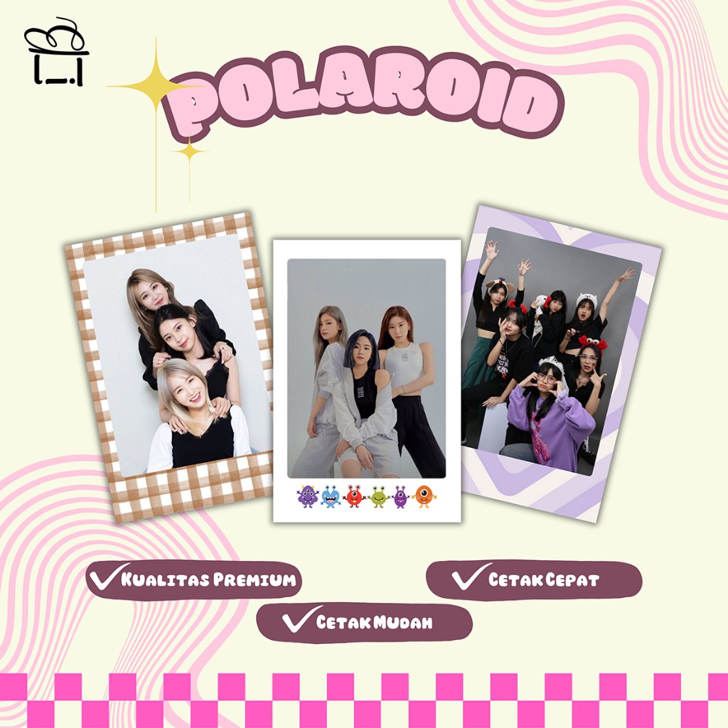 POLAROID / POLAROID CUTE / CETAK FOTO POLAROID / ALBUM FOTO POLAROID / FOTO POLAROID / POLAROID 100 
